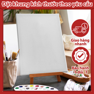 [Size nhỏ] Khung tranh vẽ, khung toan canvas 10x10 ~ 30x30cm giá xưởng SIÊU RẺ vẽ tranh sơn dầu, acrylic by Printek