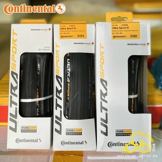 Lốp (Vỏ) gấp xe đạp Continental Ultra Sport 3 700x23C/ 700x25C / 700x28C - 1 Cái