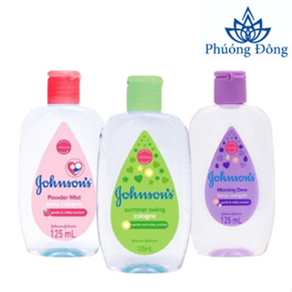 Nước hoa cho bé Johnson baby Cologne hương nắng mai 125ml