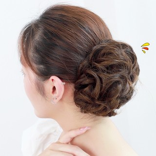 tóc giả búi rối