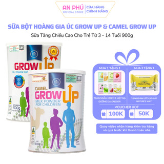 Sữa Hoàng Gia Úc Grow Up giúp phát triển chiều cao vượt trội cho trẻ trong giai đoạn vàng từ 3-14 tuổi Royal Ausnz 500g