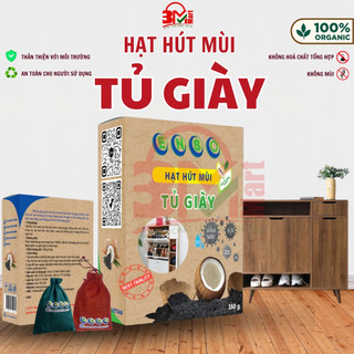Hộp khử mùi tủ đựng giày ENSO, hạt khử mùi tủ đựng giày khử khuẩn nấm mốc, hút sạch ẩm mùi hôi 350gr