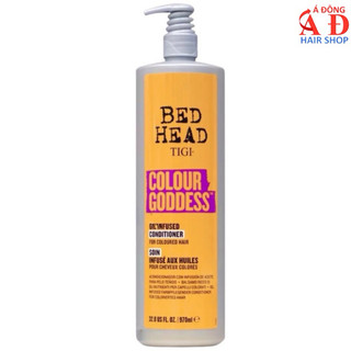 Dầu xả giữ màu nhuộm tigi bed head colour goddess usa