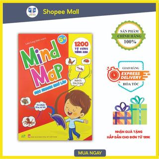 Sách - Mind Map 1200 Từ Vựng Tiếng Anh ( Mới )