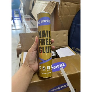 Keo dán xây dựng đa năng, chai 300ml, dc bond, nail free glue, silicon glue
