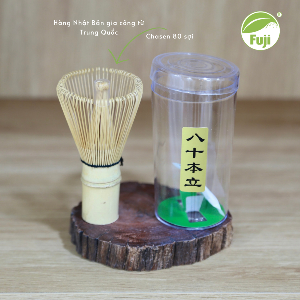 Chổi chasen pha trà matcha