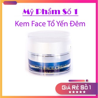 KEM TỔ YẾN (đêm) N'Collagen (Dưỡng trắng, cấp ẩm, mờ nhăn, m.ụn, n.ám, t.àn n.hang, năng cơ mặt)