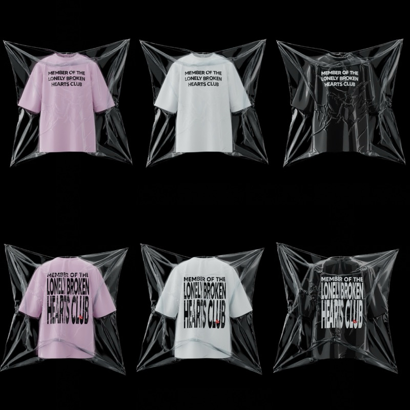 LONELY BROKEN HEART TEE (ÁO THUN COTTON COMPACT 250GSM FORM BASIC)