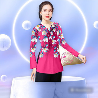 Áo bà ba in 4D,bộ bà ba in hoa (mẫu mới về )-
