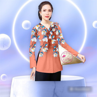 Áo bà ba in 4D,bộ bà ba in hoa (mẫu mới về )-