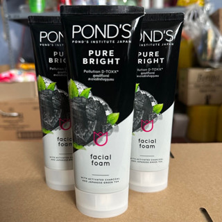 Sữa Rửa Mặt Pond Than Hoạt Tính Và Trà Xanh 100g(Mầu đen)