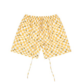 Quần Short Young Green Checkered