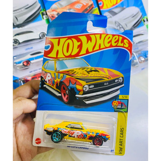 Hotwheels Xe mô hình 68 Copo Camaro vàng