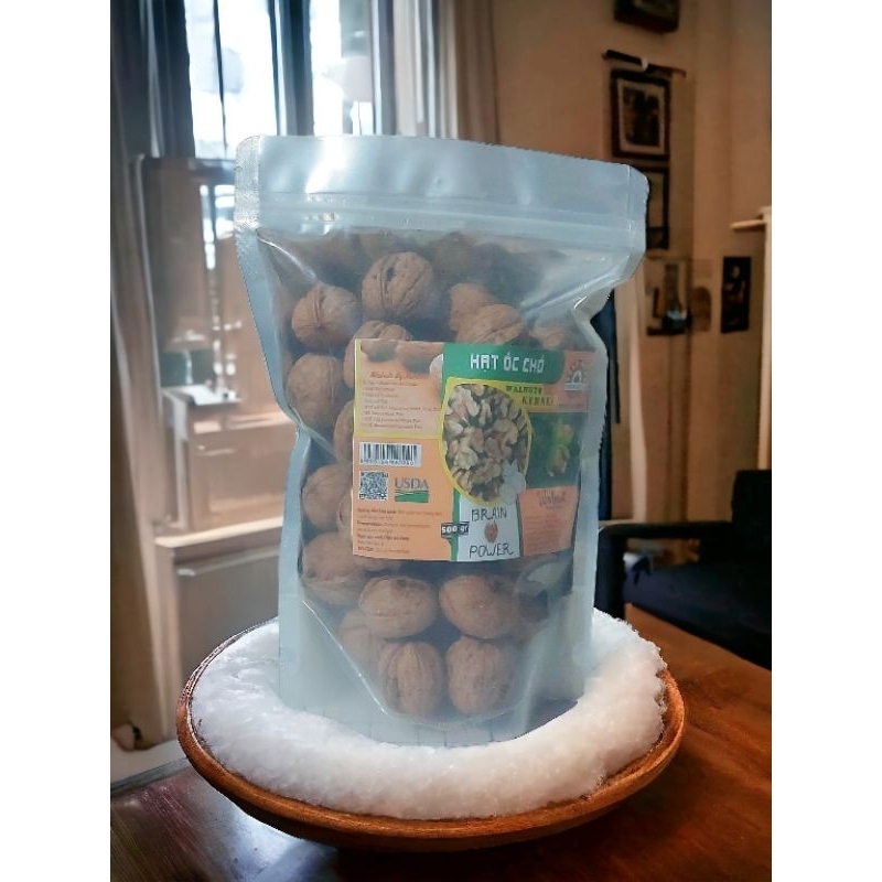 óc chó mỹ đỏ 500g nhập khẩu mỹ
