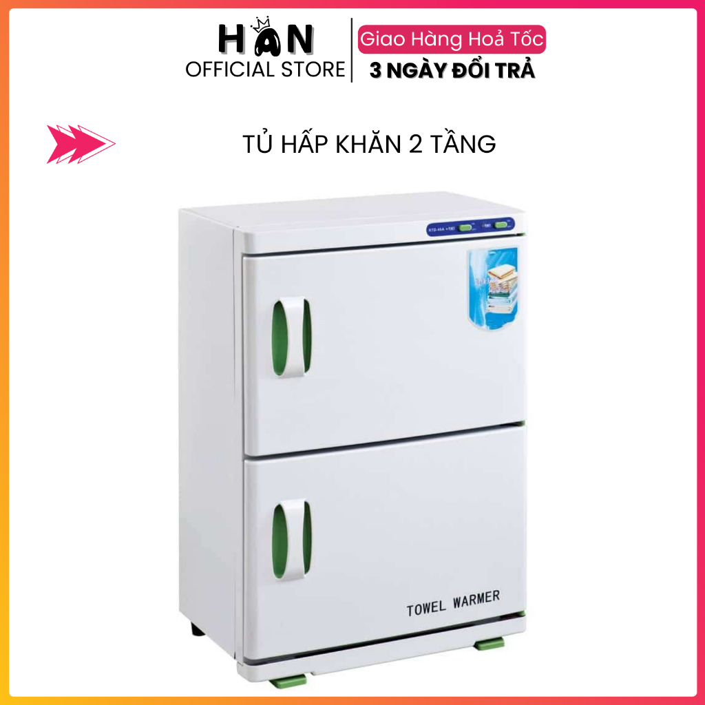 Tủ Hấp 2 Tầng GJ-32A Hấp Khăn Hấp Đá Nóng | Tiệt Trùng Dụng Cụ Y Tế Dùng Trong Spa Thẩm Mỹ.