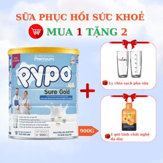 Sữa bột giúp phục hồi sức khỏe, ổn định đường huyết và tim mạch PYPO Milk sure Gold