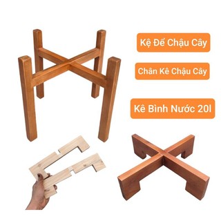 Kệ gỗ để chậu hoa , kệ gỗ để chậu cây trong nhà, đôn kê cây