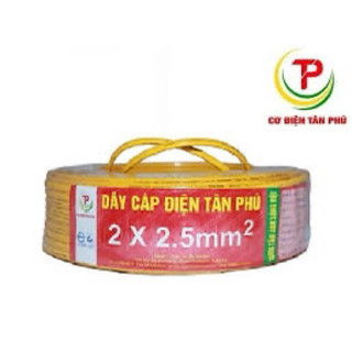 dây điện 2x1,5- 2x2,5 cuộn 100m