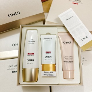 [HÀNG MỚI] KEM CHỐNG NẮNG OHUI BLACK HOẶC RED TẶNG TUYP 30ML và SỮA RỬA MẶT