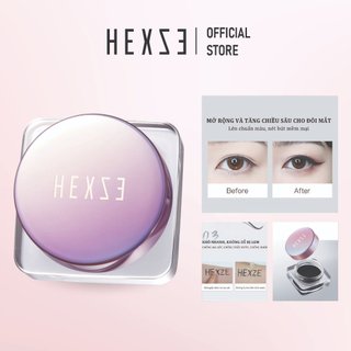 Gel kẻ mắt lâu trôi, chống thấm nước HEXZE, Gel kẻ mắt khô nhanh, không lem, không trôi lên chuẩn màu