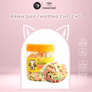 Bánh quy thưởng cho chó vị sữa khử mùi hôi miệng thú cưng 450gr tiemkhoaingo 050