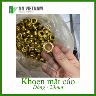 Khoen mắc cáo 23mm dùng đóng máy, đóng khoen bạt