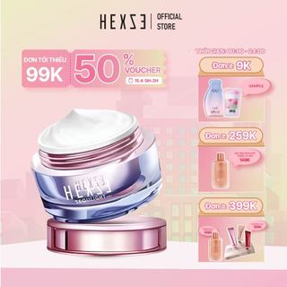 Kem lười nâng tone sáng da HEXZE 50ml, kem Lazy dưỡng cấp ẩm, trắng da, che khuyết điểm