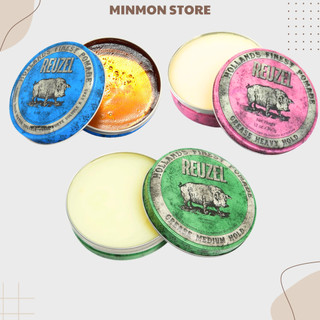 [Chính hãng] Sáp vuốt tóc nam REUZEL đủ mẫu tạo kiểu tóc siêu giữ nếp bồng đẹp,clay wax,pomade,clay pomade