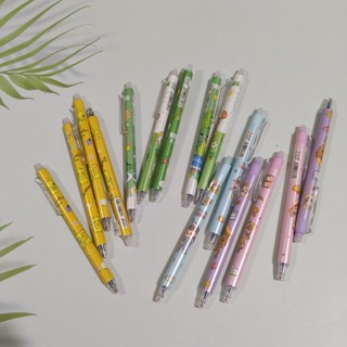 Bút Bi Gel Bấm xóa được, mực xanh, ngòi 0.5mm