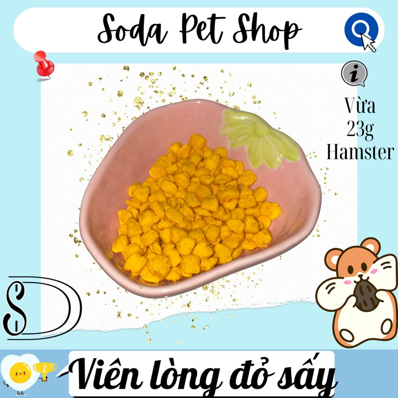 Viên Lòng Đỏ Sấy Cho Hamster
