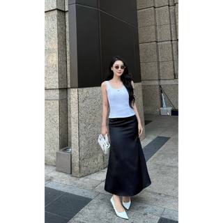 [HÀNG THIẾT KẾ CAO CẤP] Áo Thun Hai Dây Tag Tim Basic Dễ Phối Đồ Màu Đen / Trắng