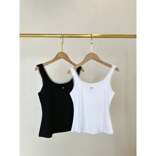 Áo thun hai dây tag tim basic dễ phối đồ màu đen / trắng