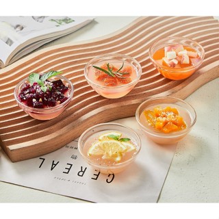Bát thủy tinh nhỏ đựng gia vị, thức ăn kèm, bát trộn mặt nạ, bát đựng thạch, bát pha chế tinh dầu