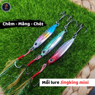 Mồi giả Jingking lure 10gram, Mồi lure cá Măng, Mú, Chẽm, Tráp nhạy cá