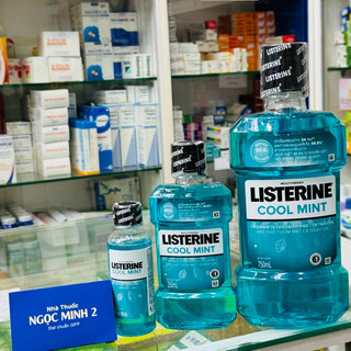✅ [Chính Hãng]  MintNước súc miệng Listerine Cool ( 750ml 250ml 100ml )