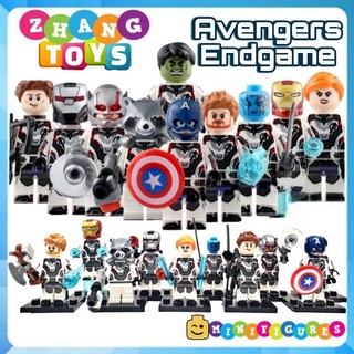 Đồ chơi Xếp hình Avengers Endgame Hulk - Captain America - War Machine - Ant man - Nebula - Hawkeye Minifigures WM6054