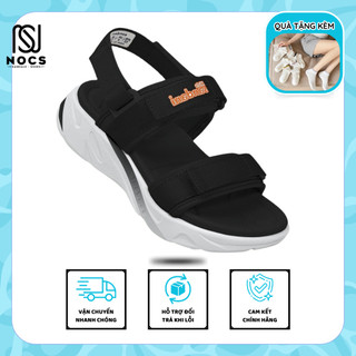 Giày Sandal Quai Hậu Bé Trai Bé Gái S1 2 Quai Ngang Siêu Nhẹ Đế Mềm, Êm Đi Học Đi Chơi Màu Đen - Trắng Quai Tháo Rời