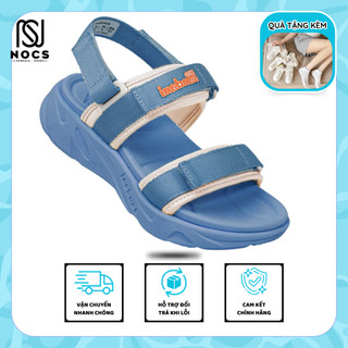 Giày Sandal Quai Hậu Bé Trai Bé Gái S1 2 Quai Ngang Siêu Nhẹ Đế Mềm, Êm Đi Học Đi Chơi Màu Xanh Dương Đậm Quai Tháo Rời