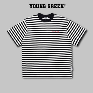 Áo Thun Young Green Basic Striped ST03
