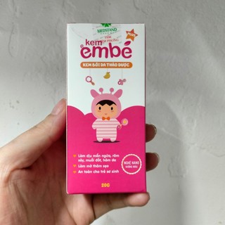 Kem EmBé – muỗi đốt, chàm sữa, rôm sảy, hăm tã
