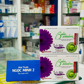 ✅ Thực phẩm bảo vệ sức khoẻ Bảo Xuân cân bằng nội tiết giữ gìn nét xuân tuổi 50+