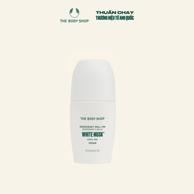 Lăn Khử Mùi Hương Xạ Hương Trắng White Musk Deodorant 50ML The Body Shop