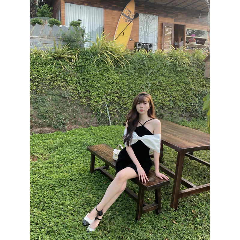 Đầm Yếm Nơ Tiểu Thư (ẢNH THẬT)