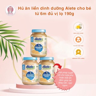 HŨ DINH DƯỠNG BABY DREAM/ALETE HÀNG ĐỨC CHO BÉ TỪ 4 THÁNG DATE 12/2024 190G