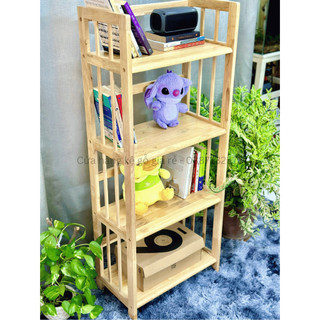 Kệ Sách Gỗ 4 Tầng Ngang 50cm