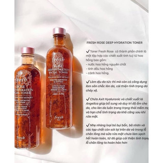 Toner Fresh 400ml Unbox date 8/2024