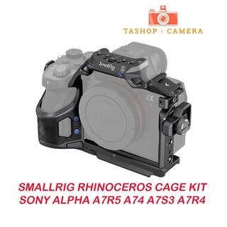 Khung smallrig rhinoceros cage kit sony alpha a7r5 a74 a7s3 a7r4