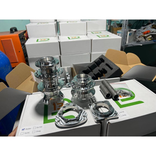 ĐÙM DRAG CNC SATRIA / RAIDER SIÊU BÓNG GẮN NHƯ ZIN (Kèm đủ ống chỉ trước sau)