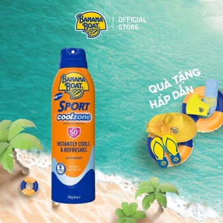 Chống Nắng Thể Thao Thơm Mát Dạng Xịt Sport Coolzone - SPF50+/PA+++/170G