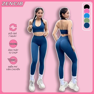 Bộ đồ tập gym nữ, set yếm sena